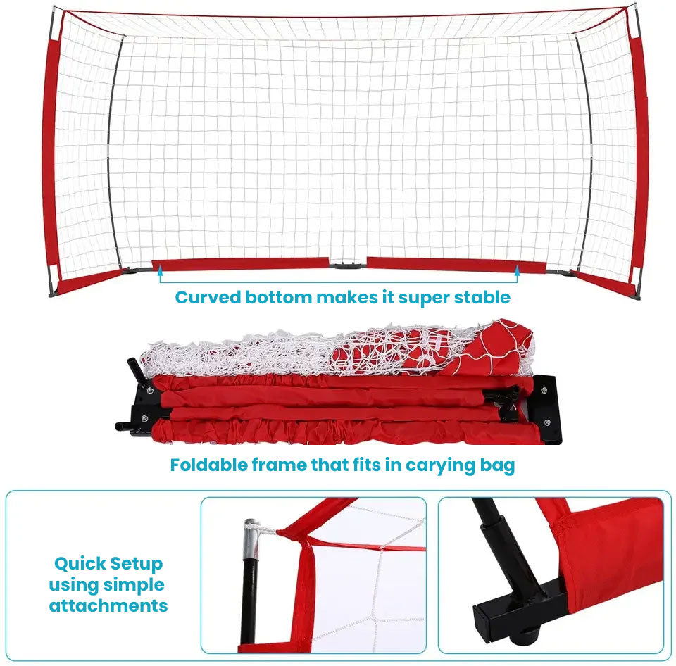 8ft x 24ft Soccer Goal