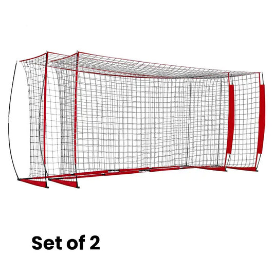 Set of 2 6ft x 12ft Soccer Nets